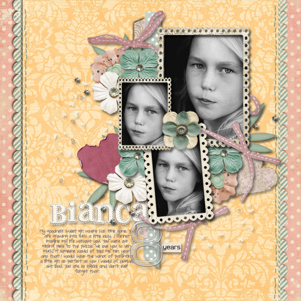 Bianca at 8