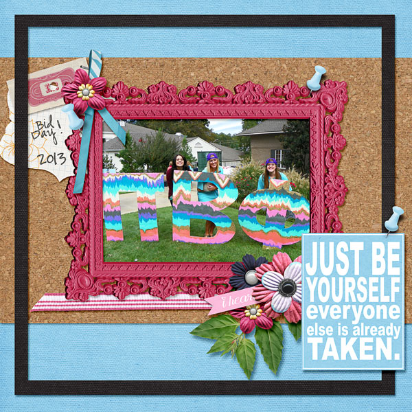 Bid Day Bulletin Board