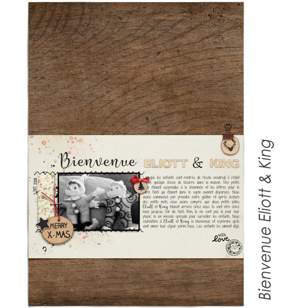 Bienvenue Eliott + King