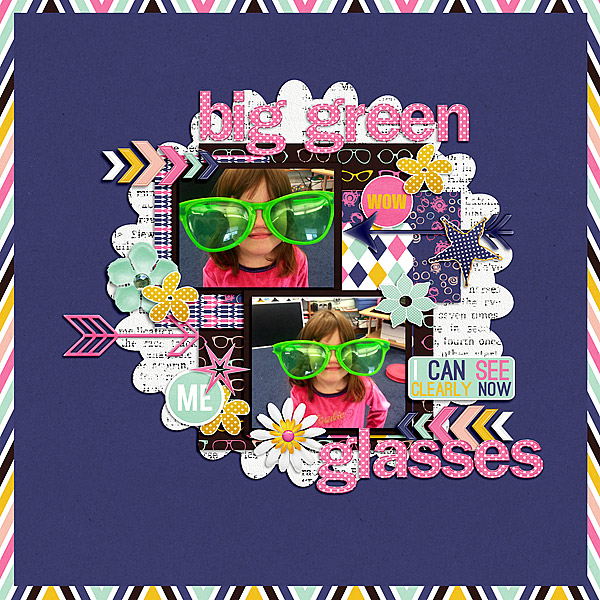 Big Green Glasses