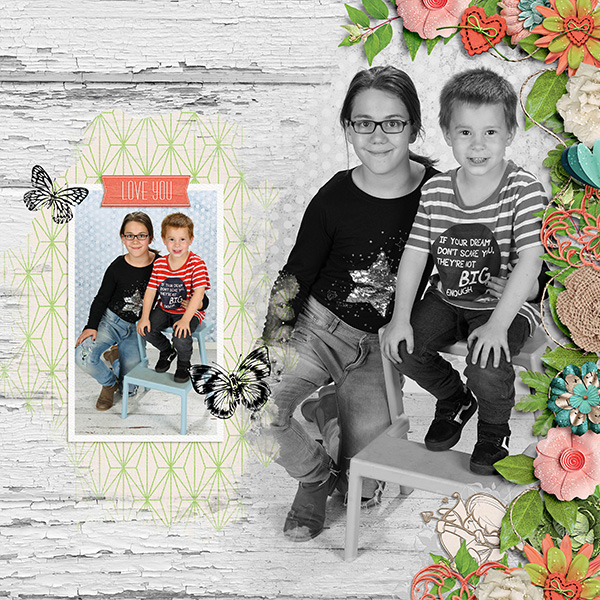 Big sis + Lil bro