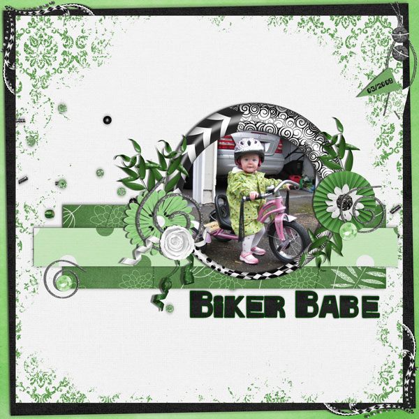 biker babe