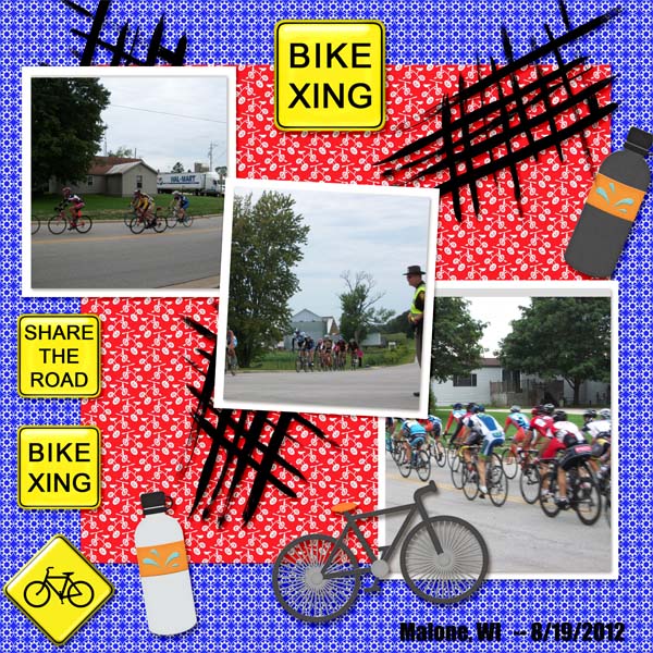 biking