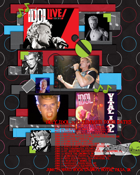 Billy Idol tour