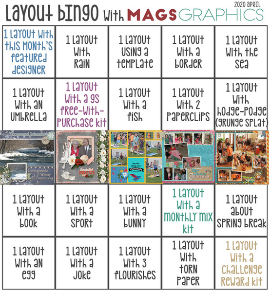 Bingo Card April 2020