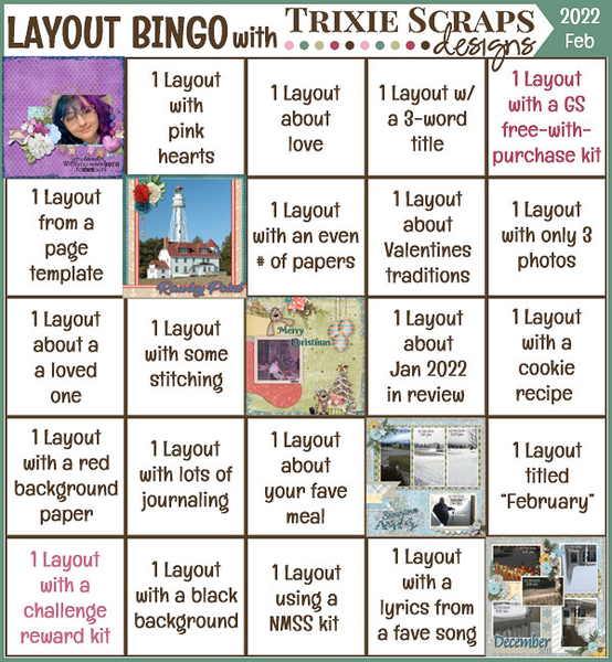 Bingo Card Feb 2022