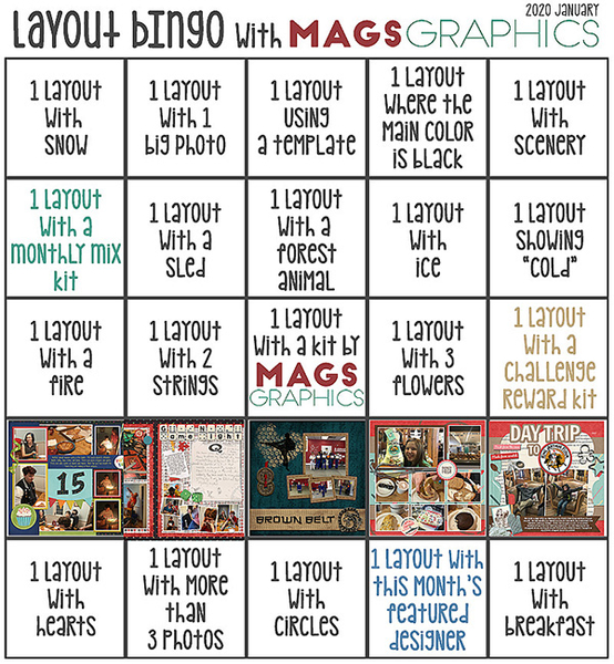 Bingo Card Jan 20