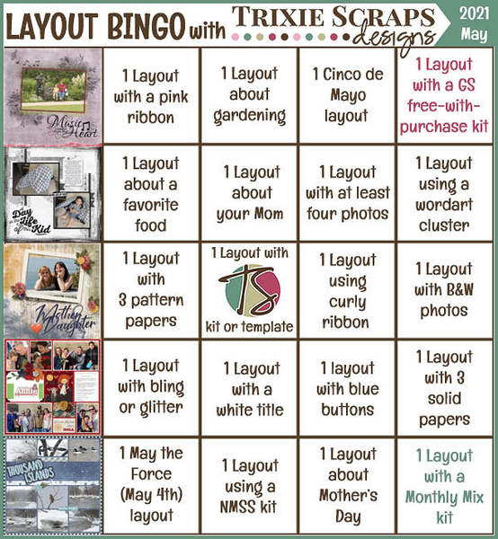 Bingo Card May 2021