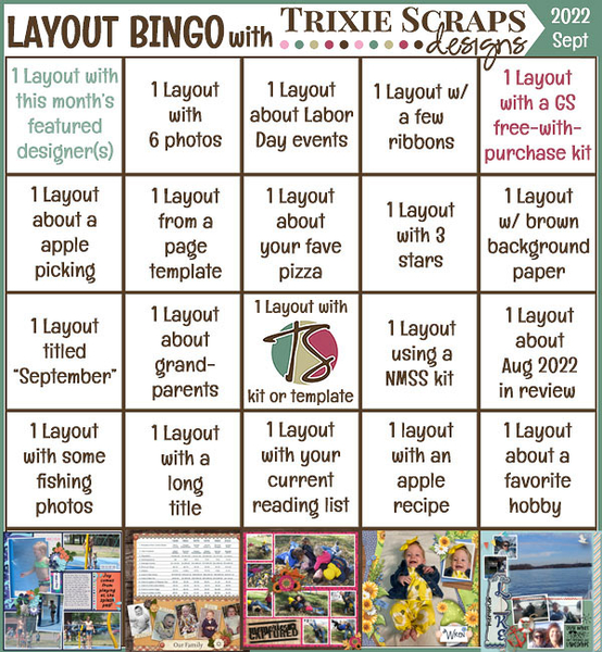 Bingo Card Sept 2022