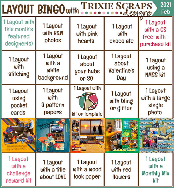 Bingo Challenge February 2021