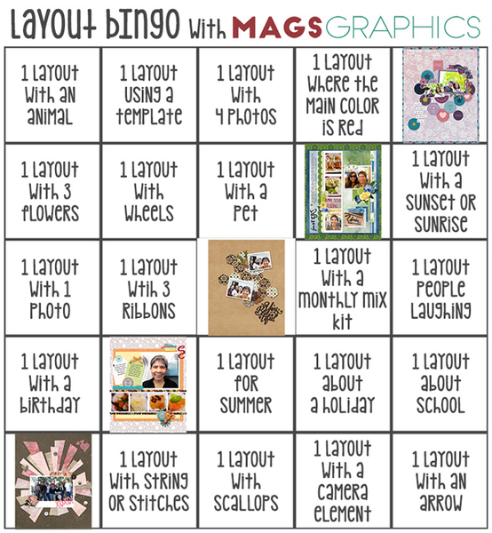 bingo challenge