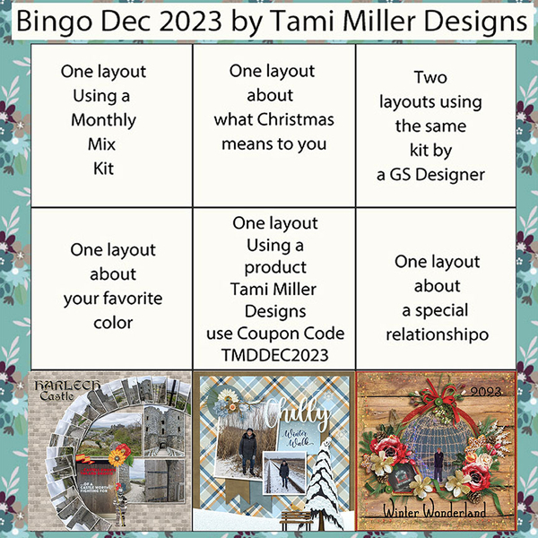 BINGO December 2023