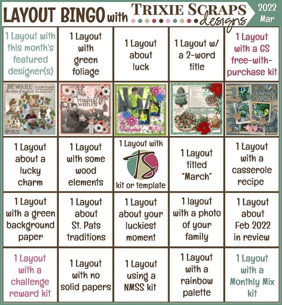 bingo march 2022