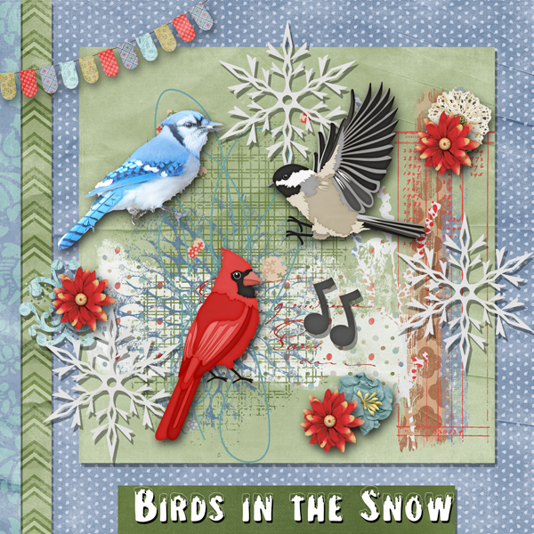 Birds in the Snow