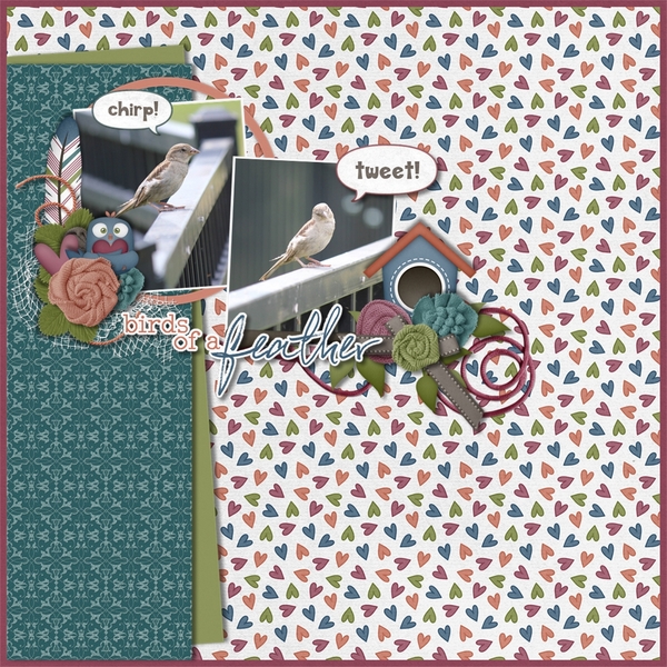 Birds of a Feather by Boomersgirl Digital Designs