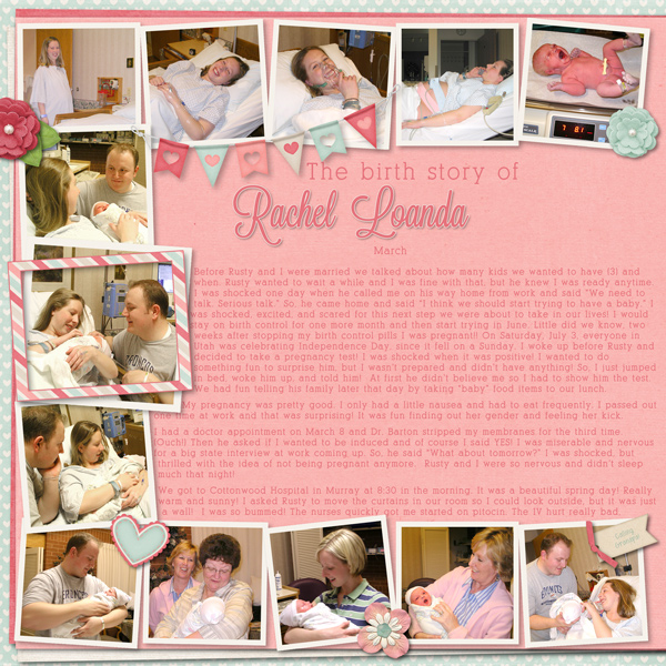 Birth of Rachel page 1