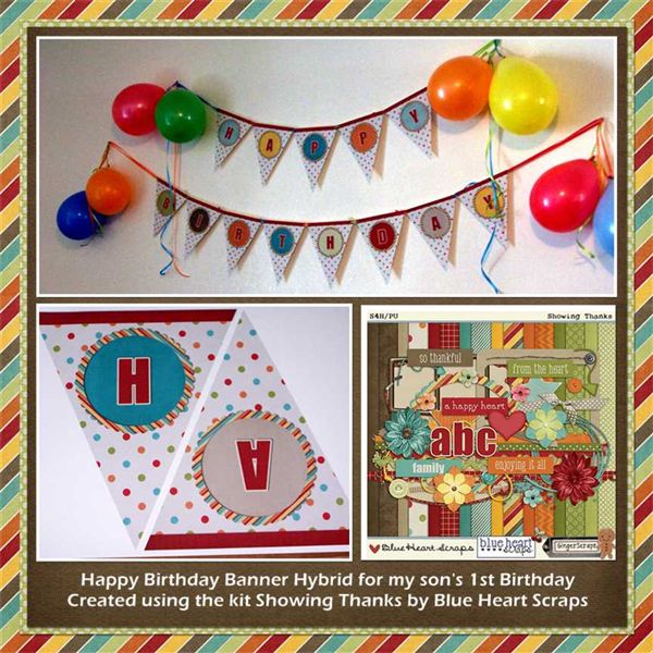 birthday banner hybrid