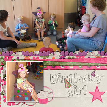 Birthday Bash by Twin mom scraps