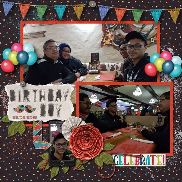 Birthday Boy Celebrate
