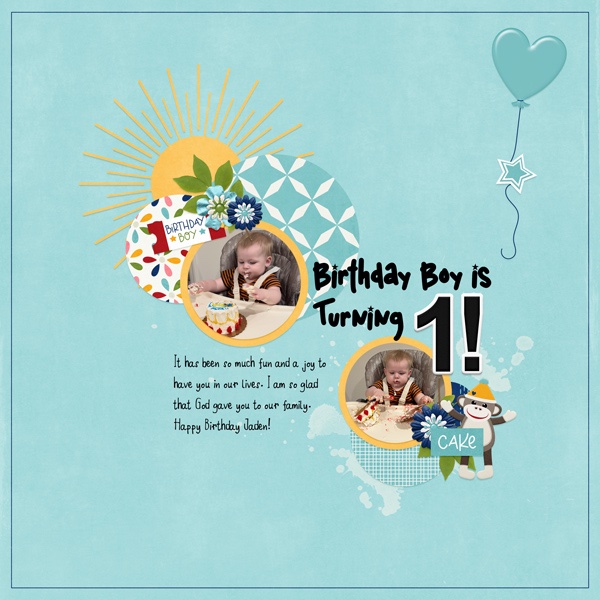Birthday Boy is Turning 1!
