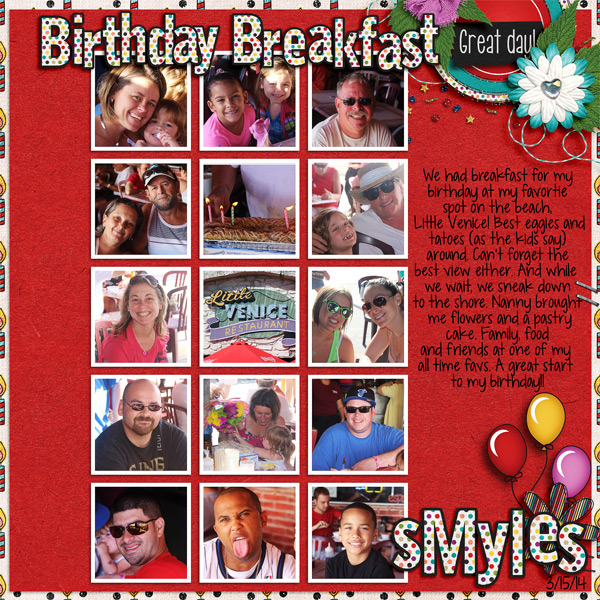 Birthday Breakfast