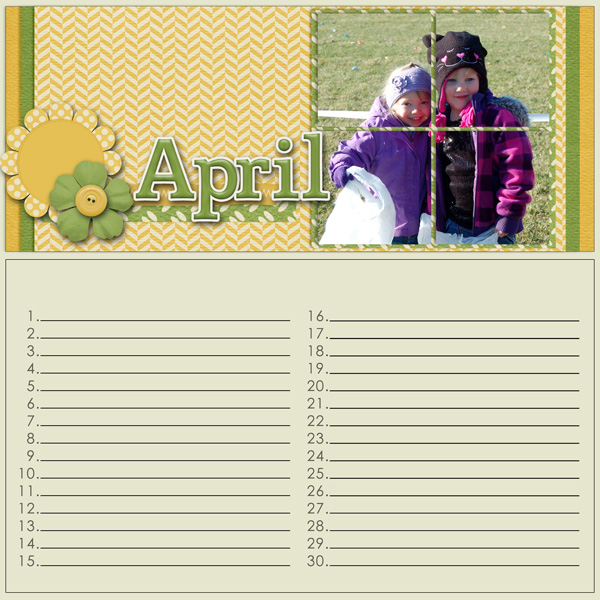 Birthday Calendar