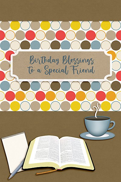 Birthday card for a friend