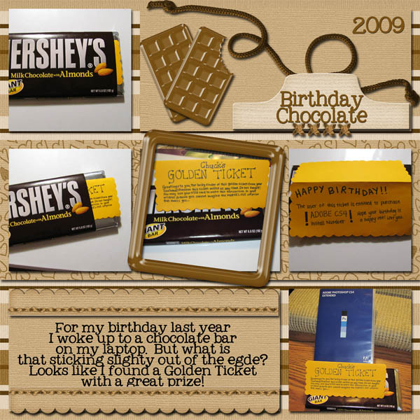 Birthday Chocolate