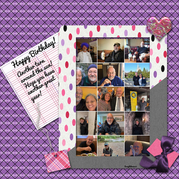 Birthday Collage