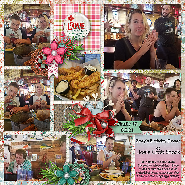 Birthday Dinner for Zoey