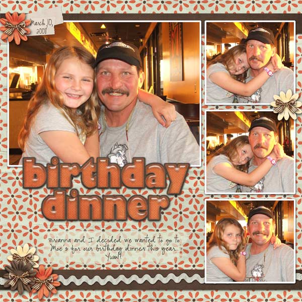 birthday dinner