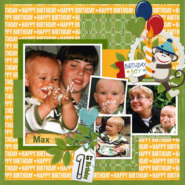 Birthday Fun kit by Designs by Connie Prince