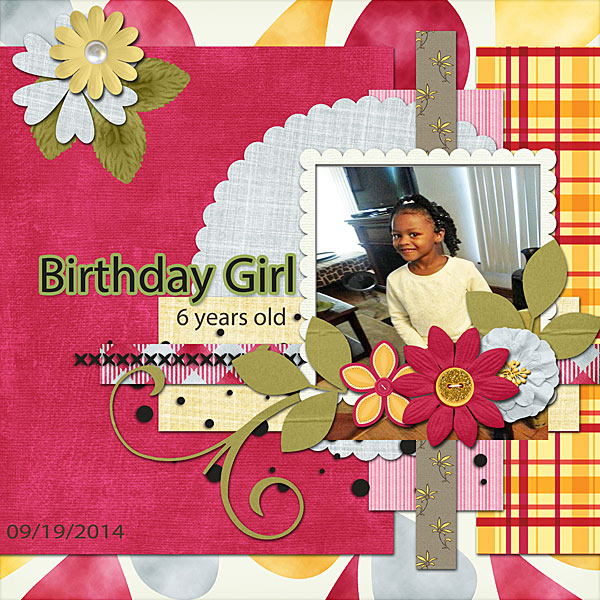 Birthday Girl 6 years