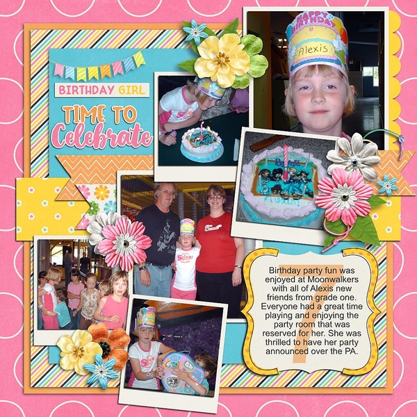 Birthday Girl Time to Celebrate