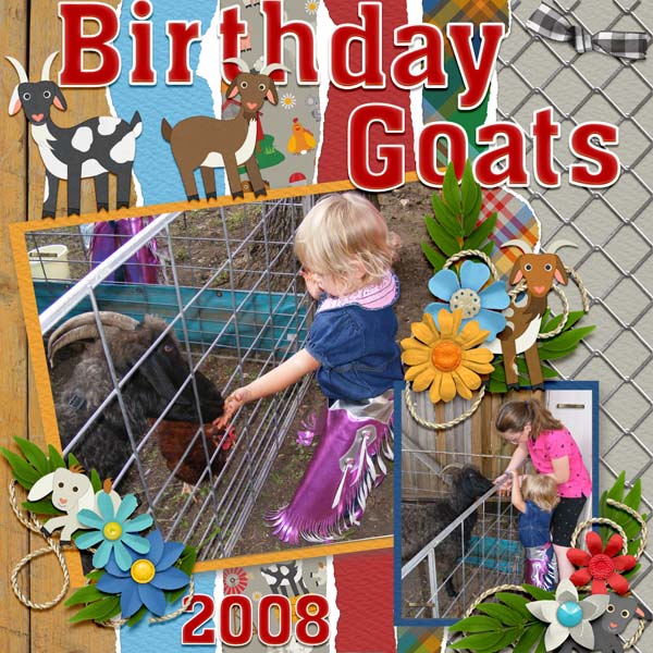 Birthday Goats