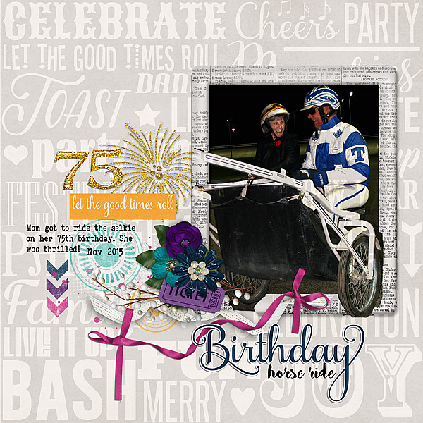 Birthday horse ride