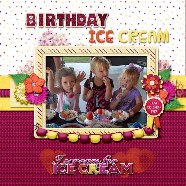 Birthday Ice Cream