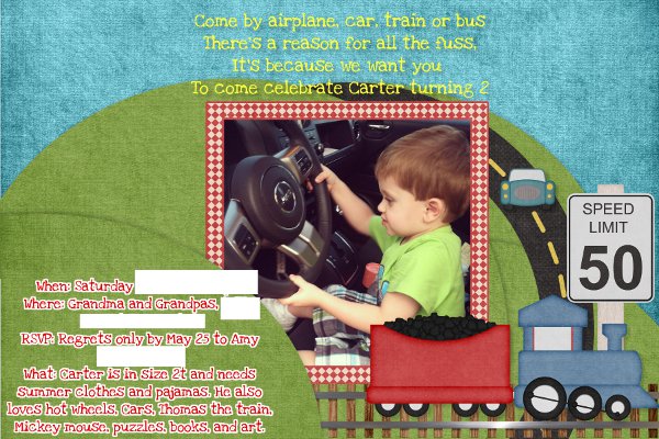 Birthday Invite