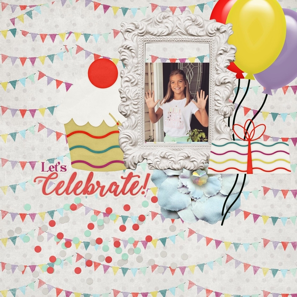 Birthday Layout Challenge with Aimee Harrison