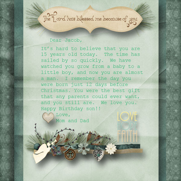 Birthday Letter