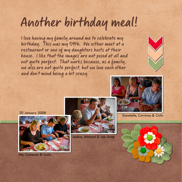 Birthday Meal