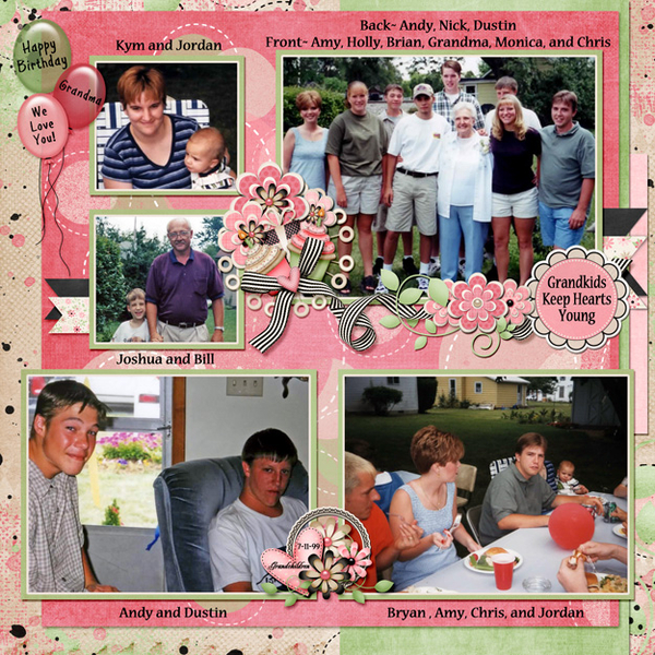 Birthday Memories Grandchildren