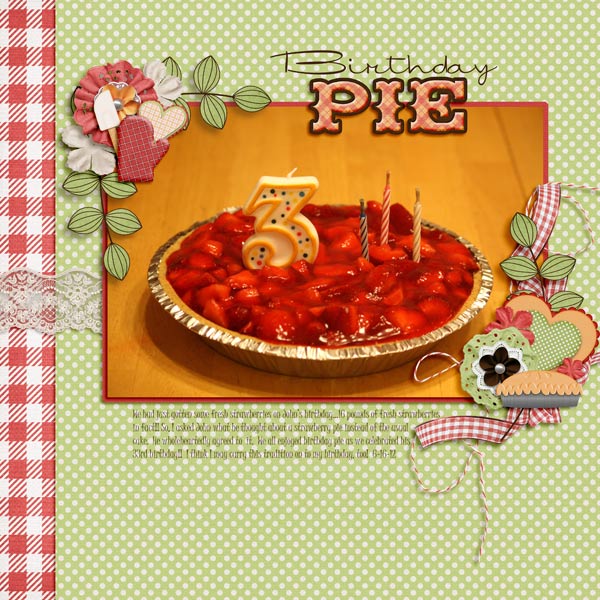Birthday Pie