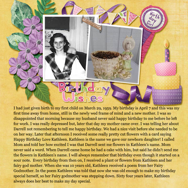 Birthday Remembered 1959