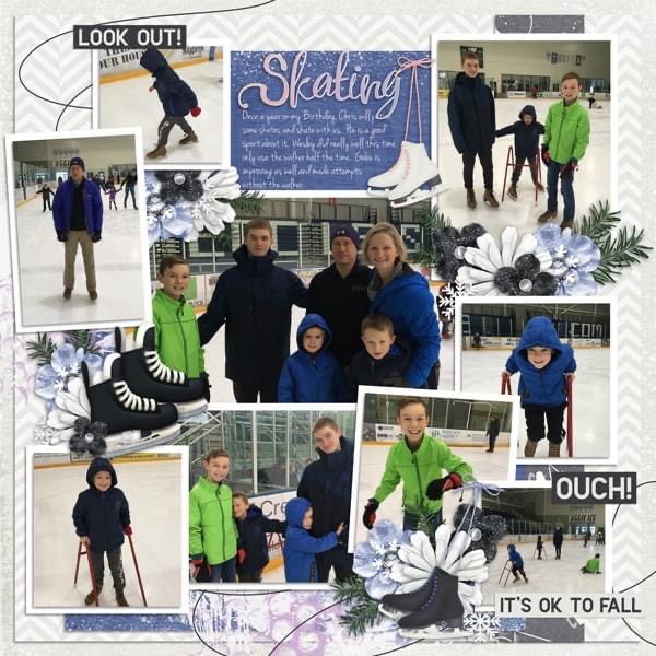 Birthday skate