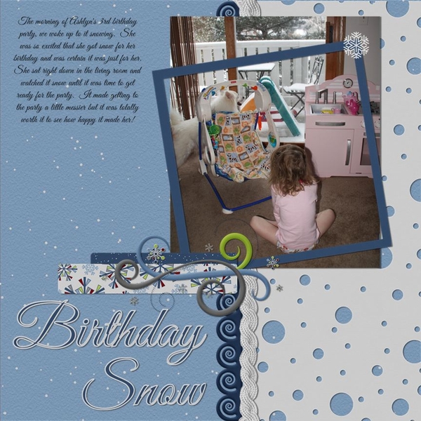 Birthday Snow