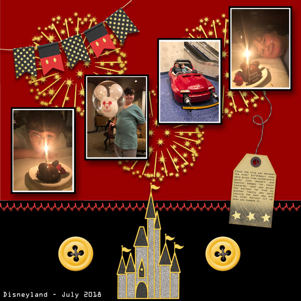 Birthdays @ Disneyland