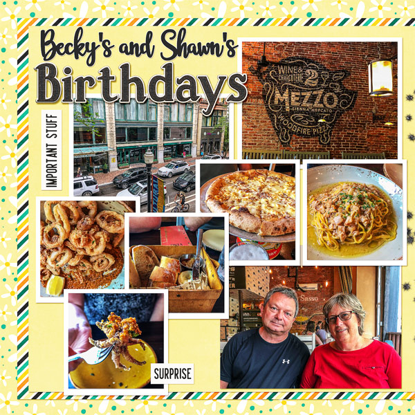 Birthdays, left side