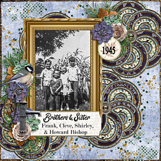Bishop children 1945