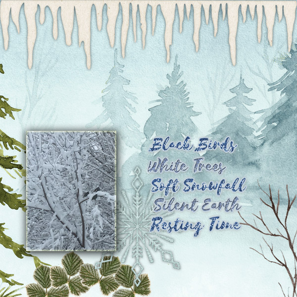 Black Birds, WhiteTrees